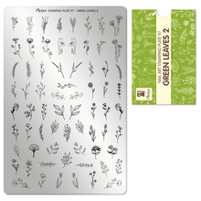 Carregar imagem no visualizador da galeria, Placa Moyra 97 Green Leaves 2