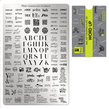 Carregar imagem no visualizador da galeria, Placa Moyra 129 Word Up