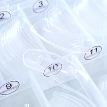 Carregar imagem no visualizador da galeria, Nail Forms Moldes F1 Formato Quadrado Convexo 150 Moldes