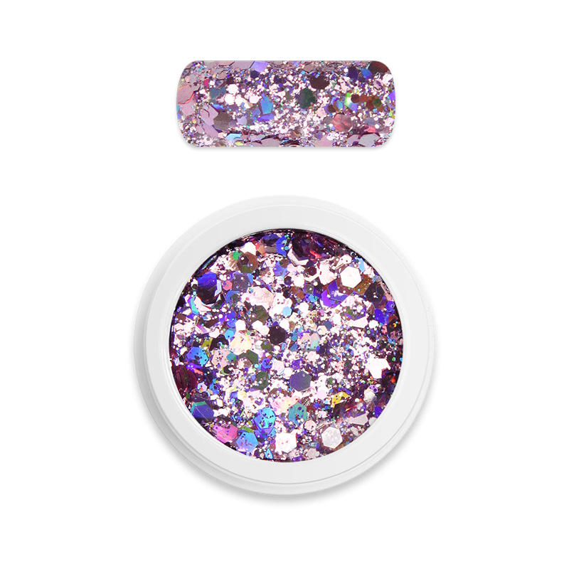 Moyra Holo Glitter Mix nº3 Rose