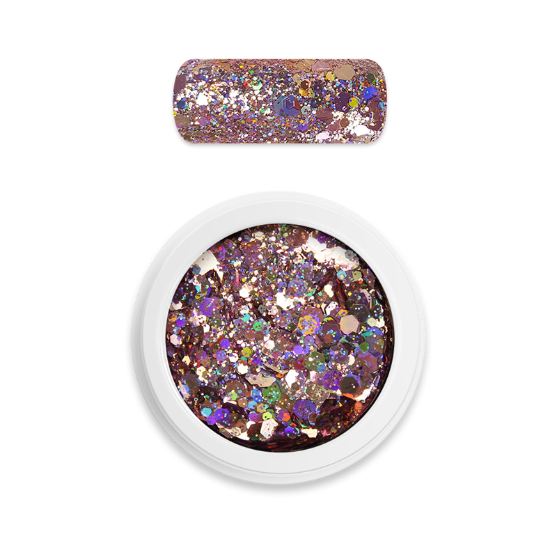Moyra Holo Glitter Mix nº6 Rose Gold