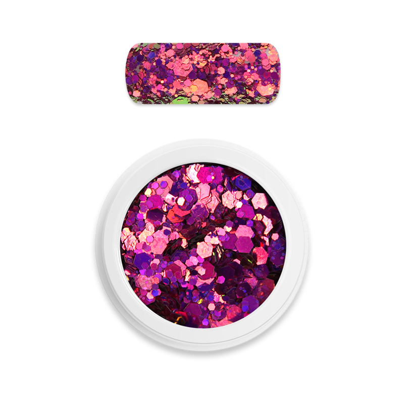 Moyra Holo Glitter Mix nº13 Chameleon Pink