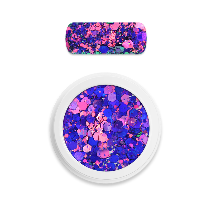 Moyra Holo Glitter Mix nº15 Chameleon Purple