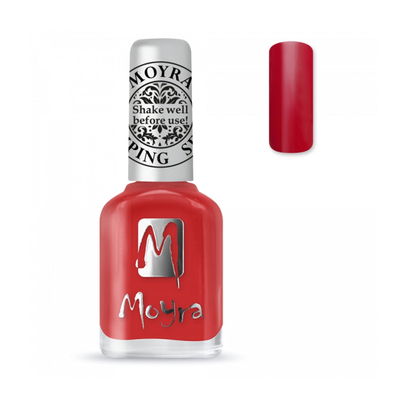 Verniz de Estampagem Moyra Vermelho