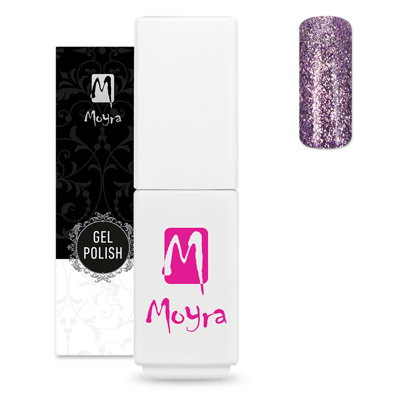 Verniz Gel Moyra Mini Gel Polish Diamond Collection 608 Purple