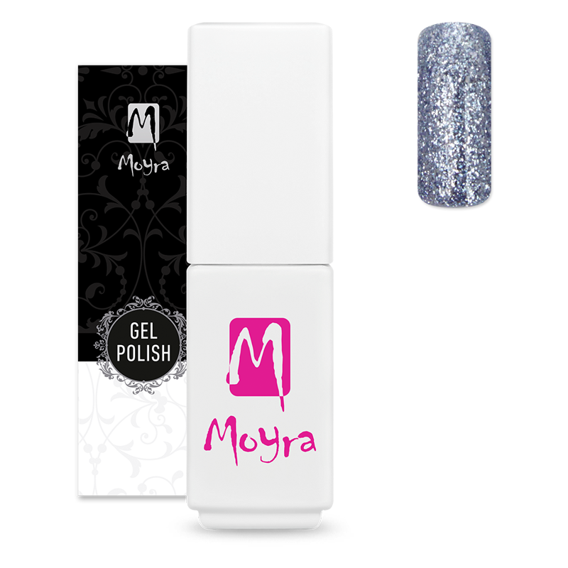 Verniz Gel Moyra Mini Gel Polish Diamond Collection 609 Blue