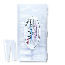 Carregar imagem no visualizador da galeria, Nail Forms Moldes F1 Formato Amêndoa Russa 150 Moldes
