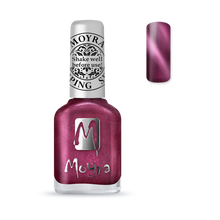 Carregar imagem no visualizador da galeria, Verniz de Estampagem Moyra Cat Eye SP32 Vermelho Magnético
