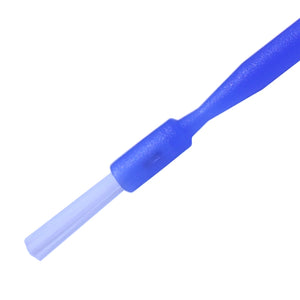5 Pinceis de Nylon Azuis