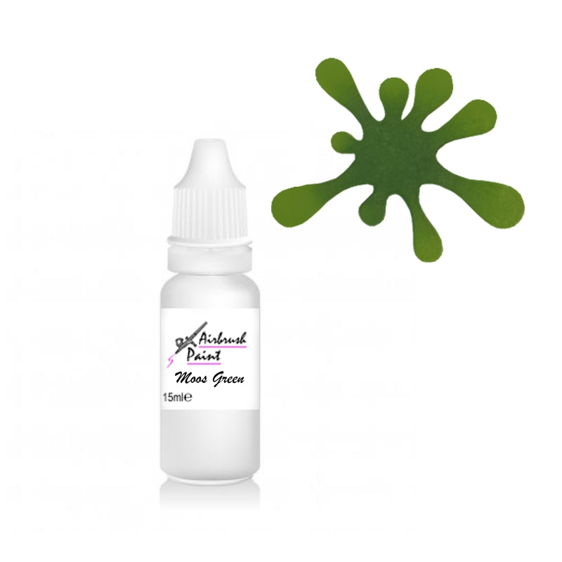 Tinta Aerografia Moos Green 15ml