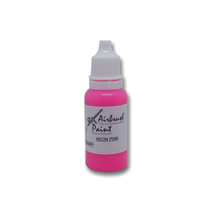 Tinta Aerografia Neon Pink 15ml