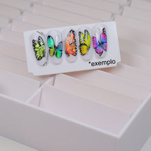Carregar imagem no visualizador da galeria, Caixa Expositora de Nailart de 30 Placas
