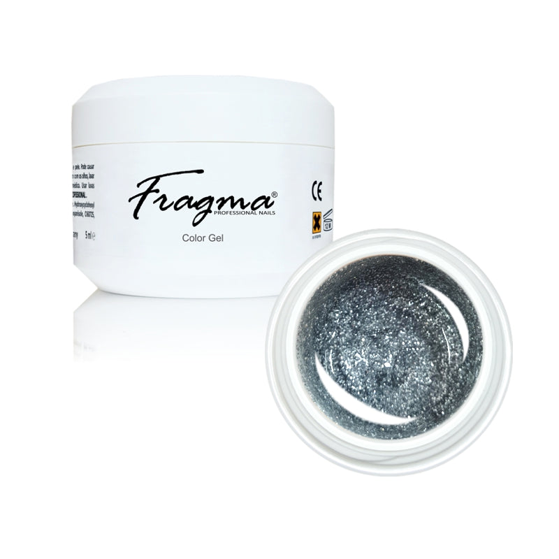 FRAGMA® Color Gel Glitter Silver 5ml