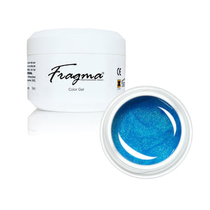 FRAGMA® Color Gel Neon Glitter Blue 5ml