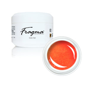 FRAGMA® Color Gel Neon Glitter Orange 5ml