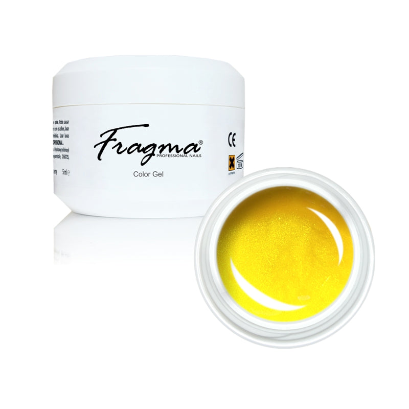 FRAGMA® Color Gel Neon Glitter Yellow 5ml