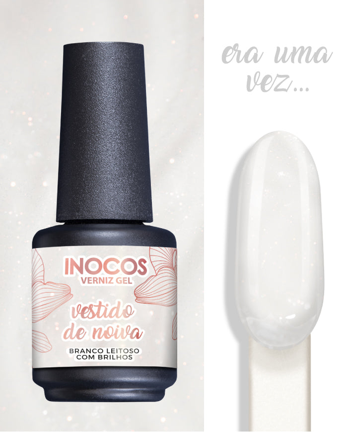 Verniz Gel Inocos Vestido de Noiva 15ml