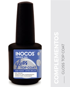 Gloss Top Coat Inocos 15ml