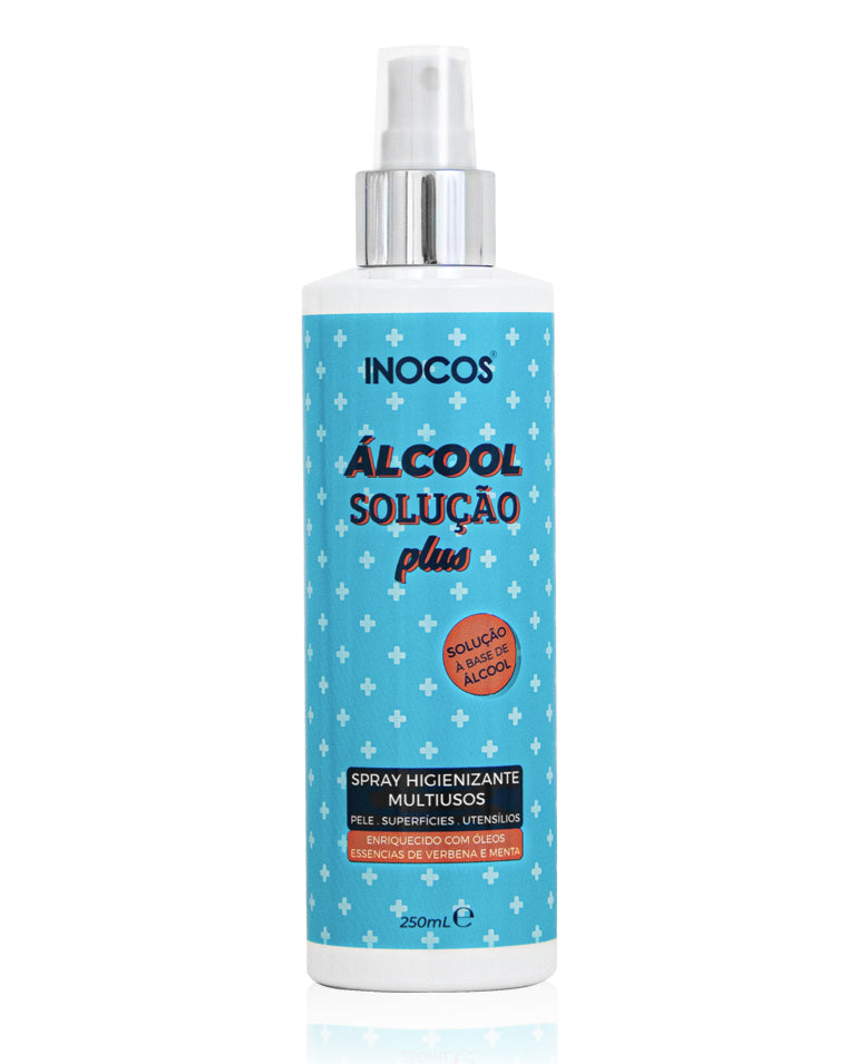 Spray Higienizante Alcool Plus Inocos 250ml