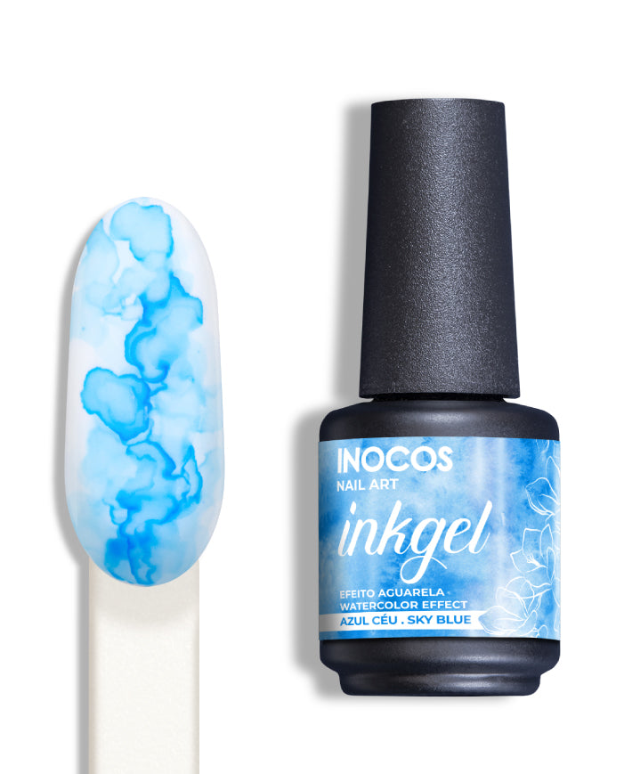 Ink Gel Inocos 15ml Azul Céu