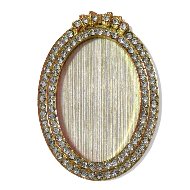 Mini Moldura Oval Crystal