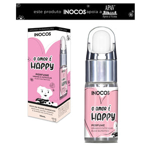 Perfume Unhas e Cutículas Inocos "O Amor é Happy" 10ml