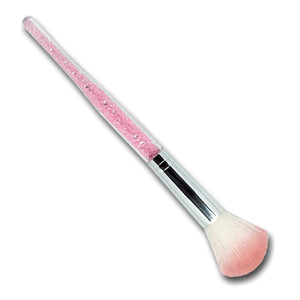 Pincel Limpa Pó Comprido Rosa