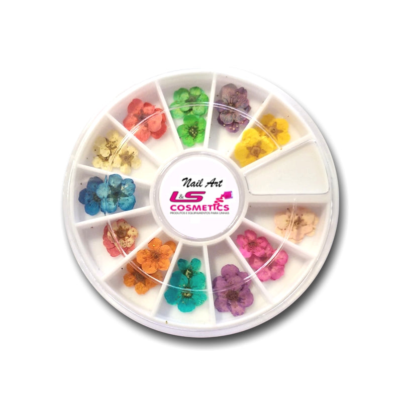 Roda Nailart X3 Flores Secas