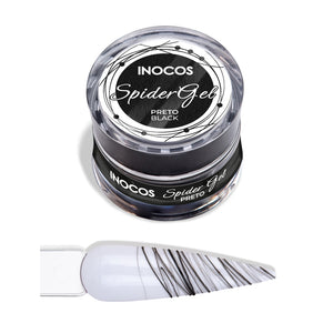 Spider Gel Inocos Preto 5g