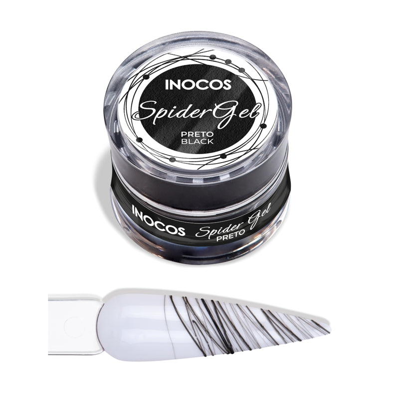 Spider Gel Inocos Preto 5g