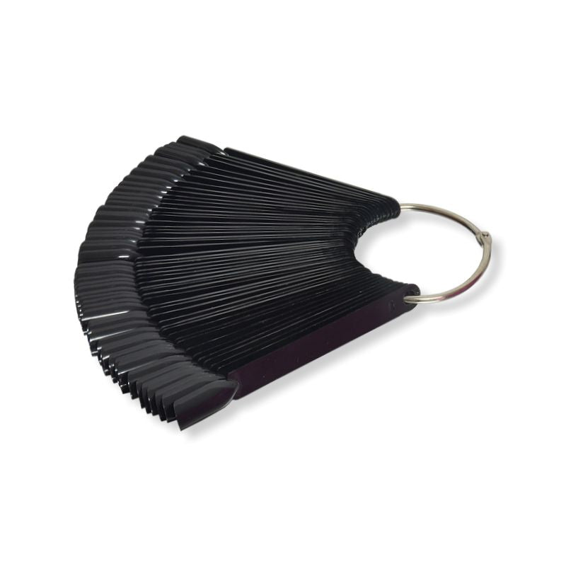 50 Tips Leque Compactos de Cor Preto