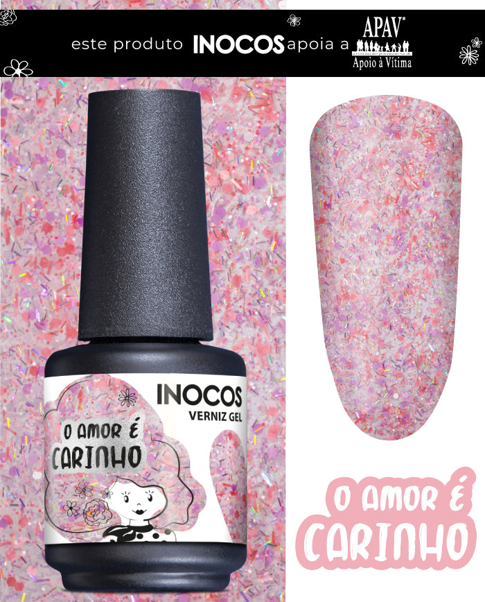 Verniz Gel Amor É Carinho 15ml