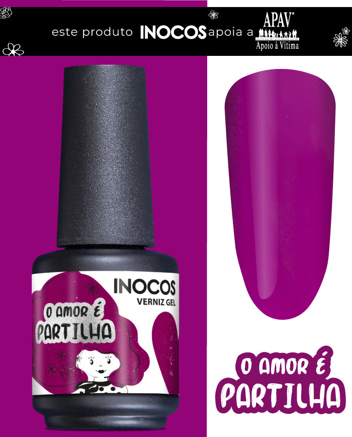 Verniz Gel Amor É Partilha 15ml