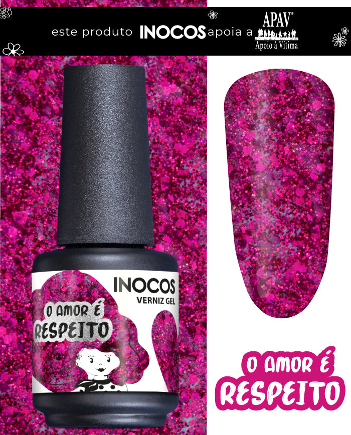 Verniz Gel Amor É Respeito 15ml