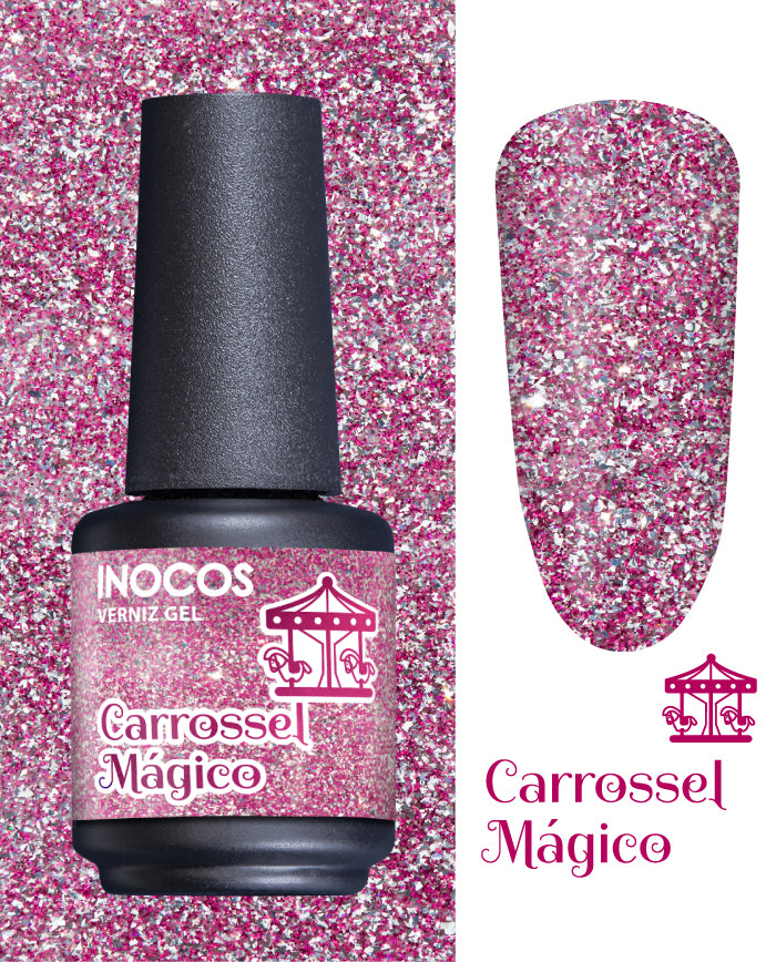 Verniz Gel Carrossel Mágico 15ml