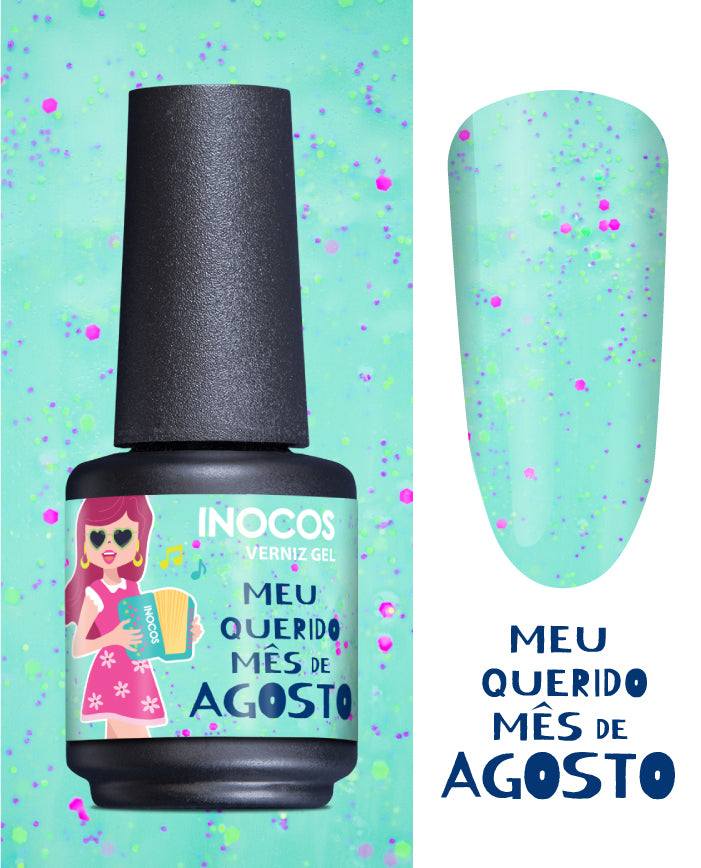 Verniz Gel Meu Querido Mês De Agosto 15ml