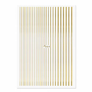 Autocolante Moyra Nail Art Stripes nº1 Fita Dourada